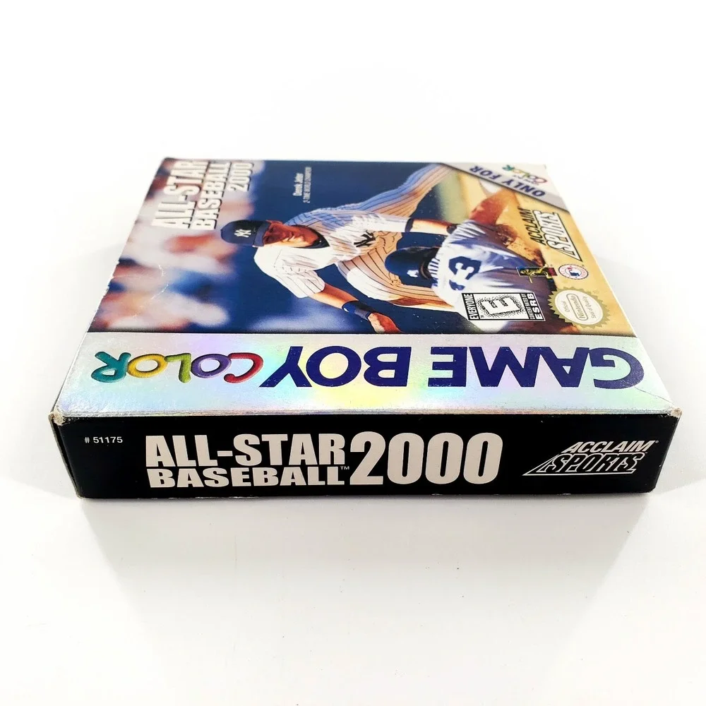 All-Star Baseball 2000 (Nintendo Game Boy Color, 1999) Authentic Complete Tested
